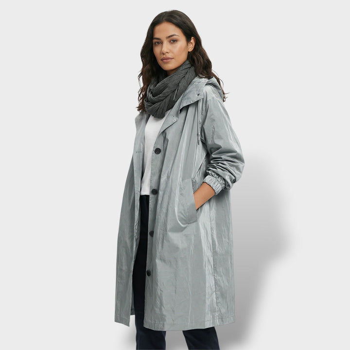 Trench Imperméable Beige Femme