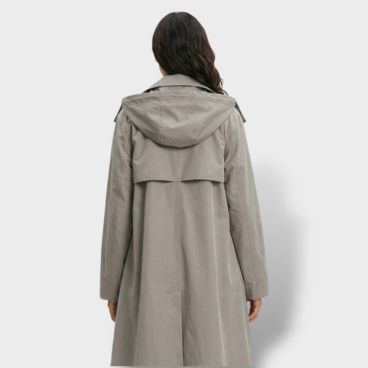 Trench Imperméable Beige Femme