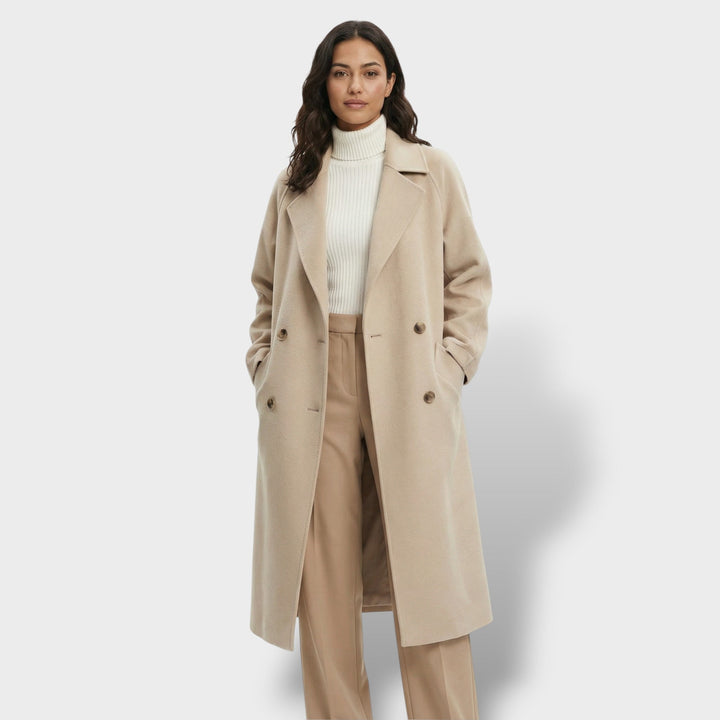 Manteau Long Laine Femme