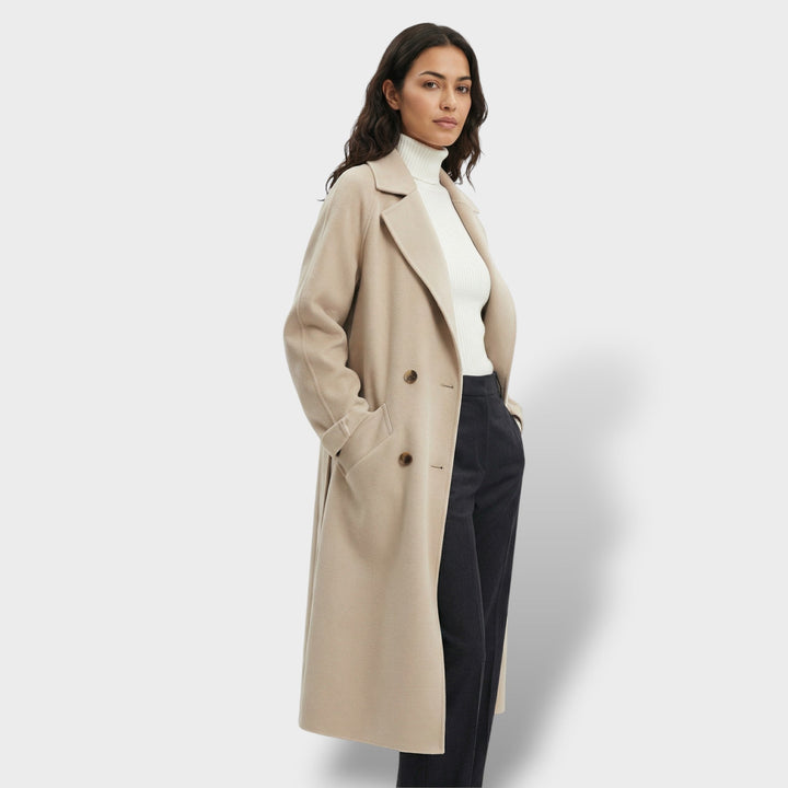 Manteau Long Laine Femme