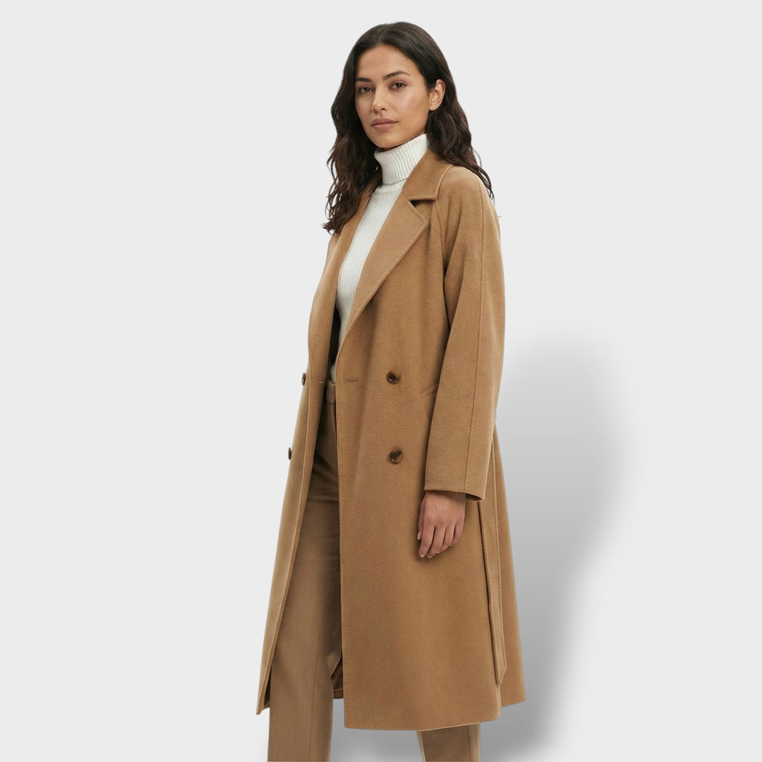 Manteau Long Laine Femme