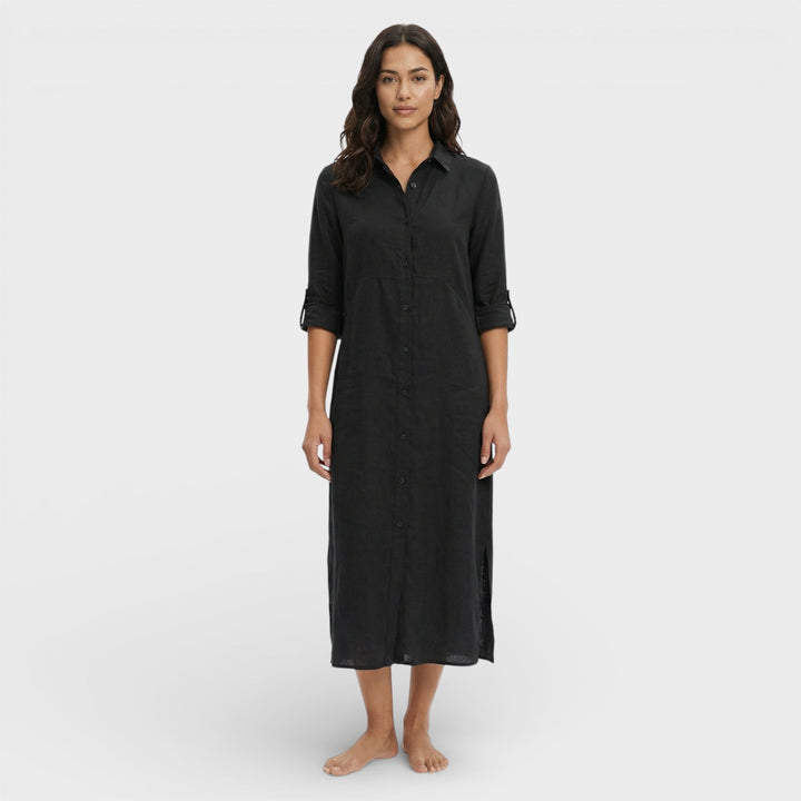 Robe Maxi Chemise Ample Femme