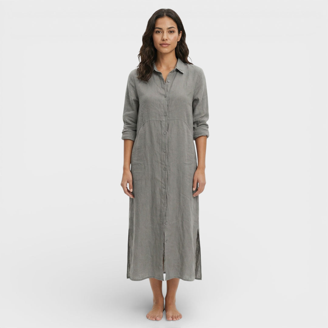 Robe Maxi Chemisier Ample Femme
