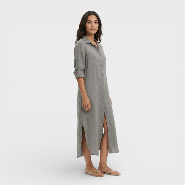 Robe Maxi Chemisier Ample Femme