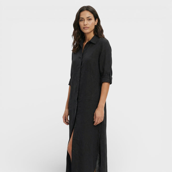 Robe Maxi Chemise Ample Femme