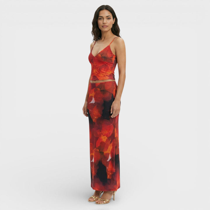 Ensemble Deux Pièces Tie-Dye Maxi