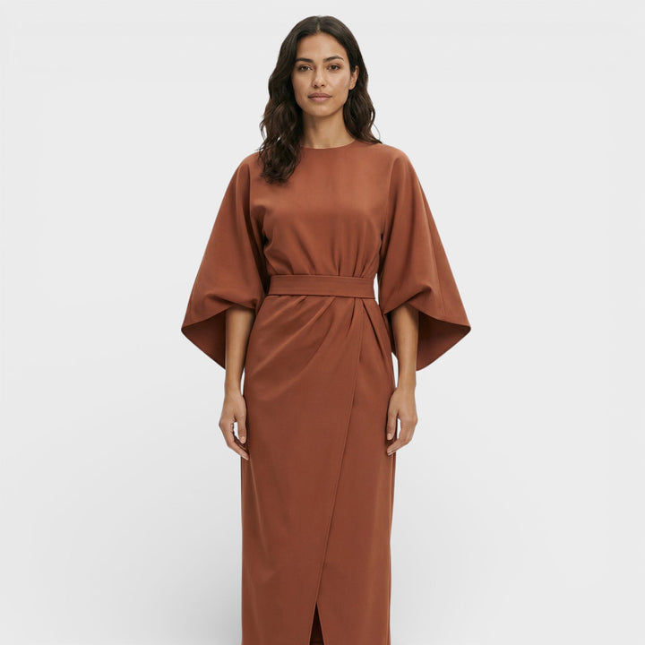 Robe Élégante Manches Ballon