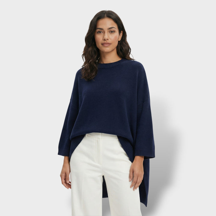 Pull Oversize Manche Chauve-Souris Femme