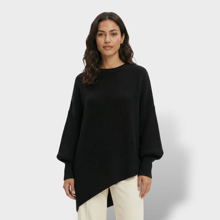 Pull Oversize Manche Chauve-Souris Femme