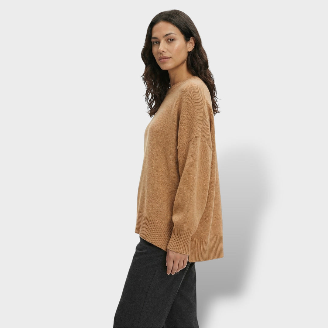 Pull Oversize Manche Chauve-Souris Femme