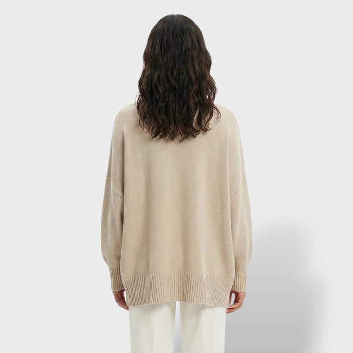 Pull Oversize Manche Chauve-Souris Femme