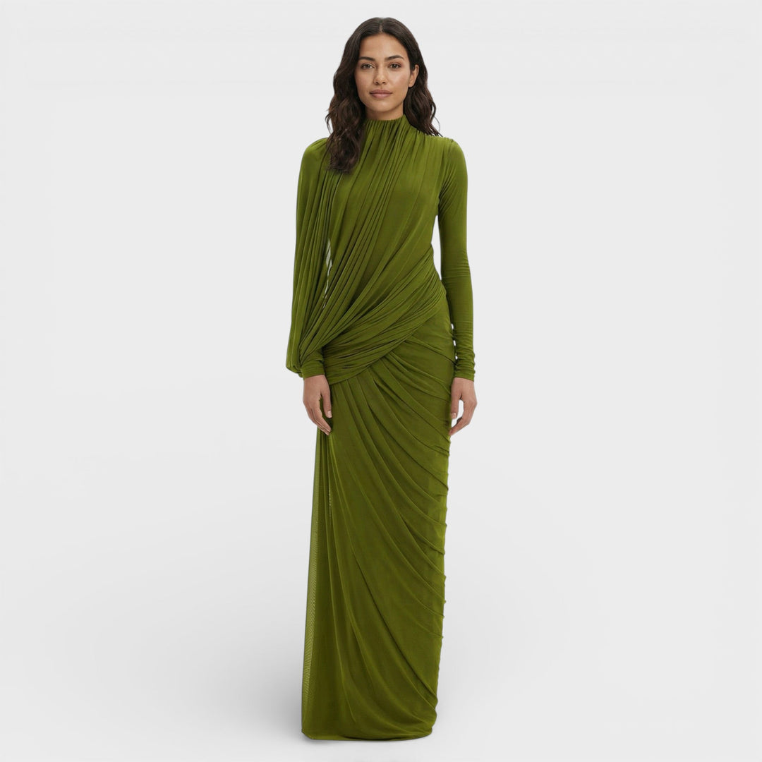 Robe Maxi Vintage Élégante