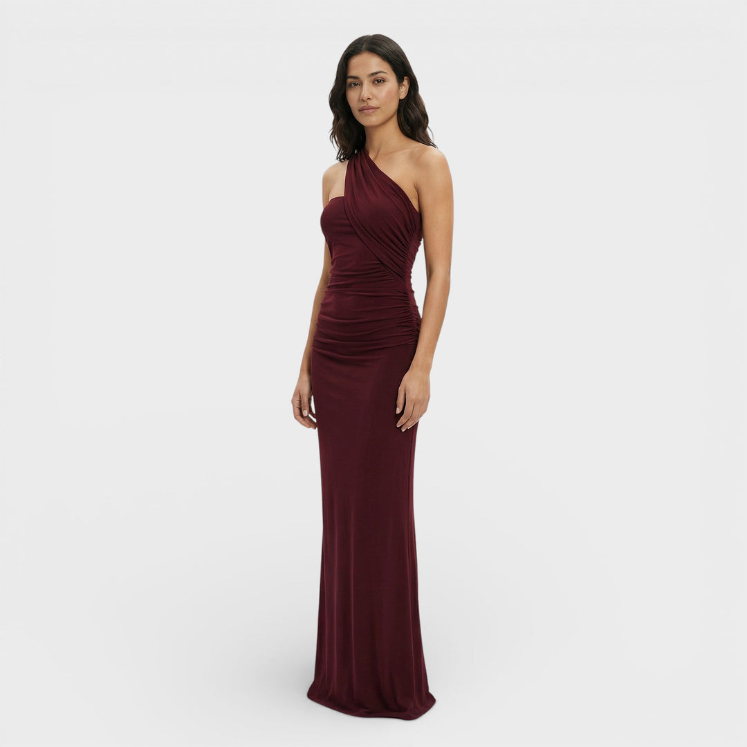 Robe Maxi Halter Dos Nu