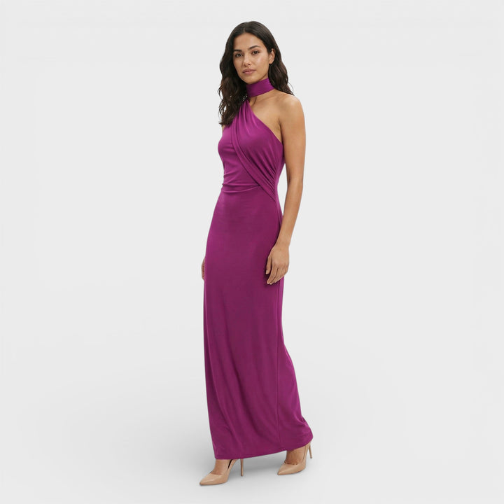 Robe Maxi Halter Dos Nu