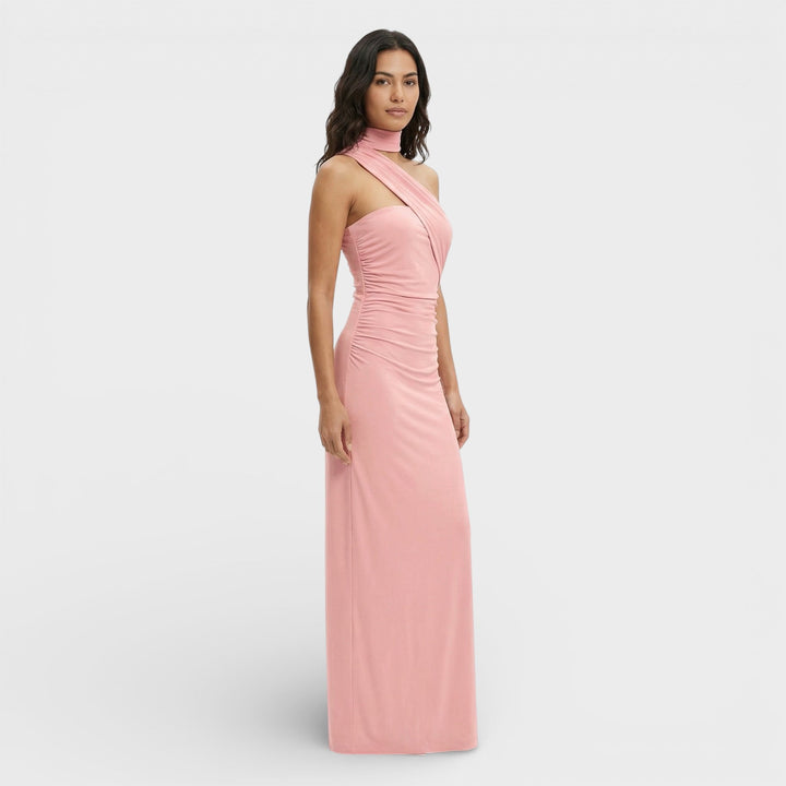 Robe Maxi Halter Dos Nu