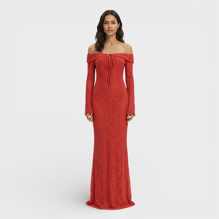 Robe Maxi Élégante Invitée Mariage
