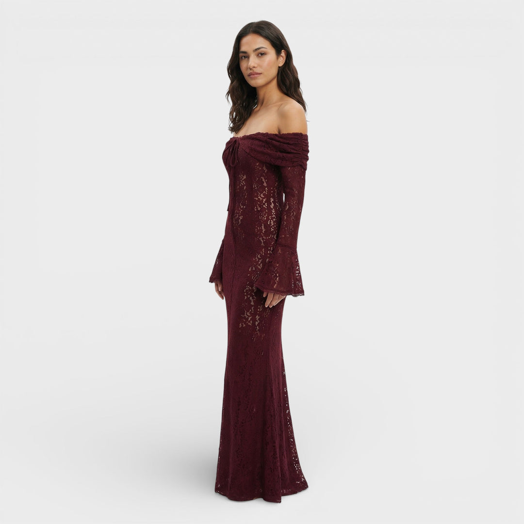 Robe Maxi Élégante Invitée Mariage