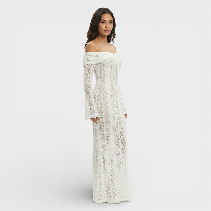 Robe Maxi Élégante Invitée Mariage