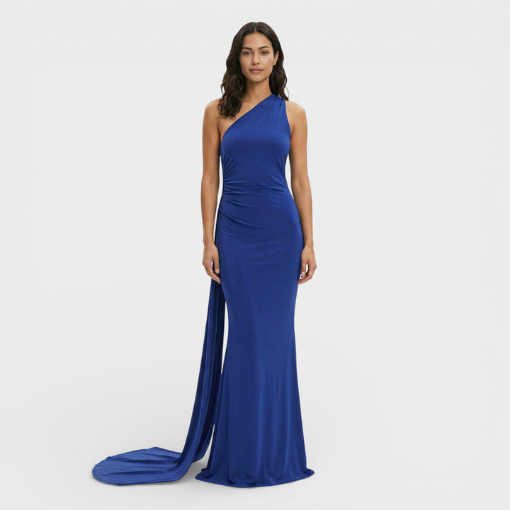 Robe Maxi Asymétrique Dos Ouvert