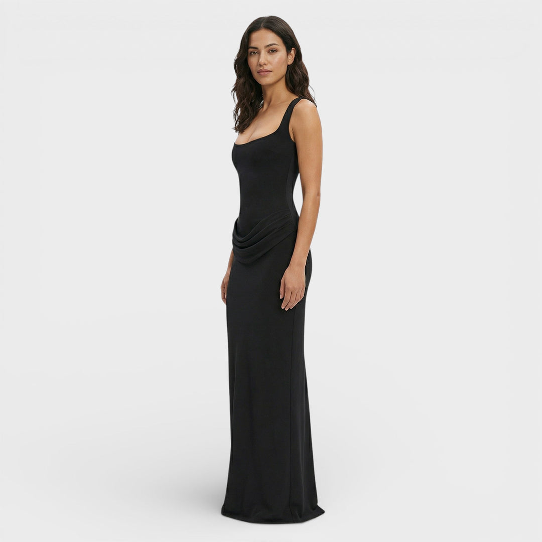 Robe Longue Dos Ouvert Élégante