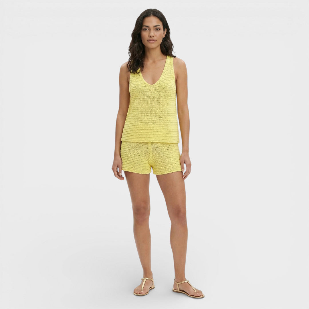 Ensemble Maille Femme Top Shorts