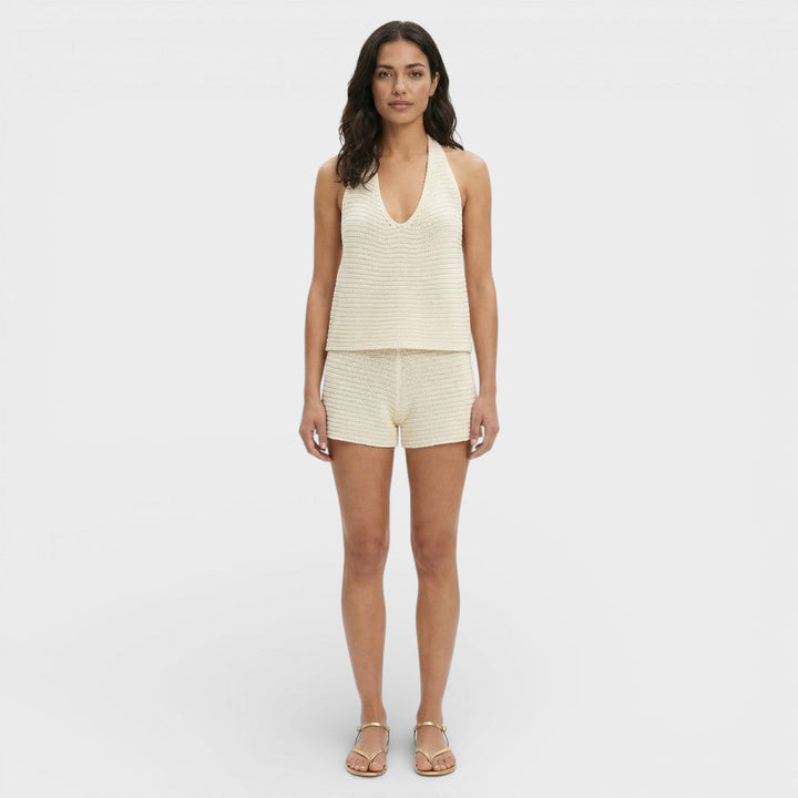 Ensemble Maille Femme Top Shorts