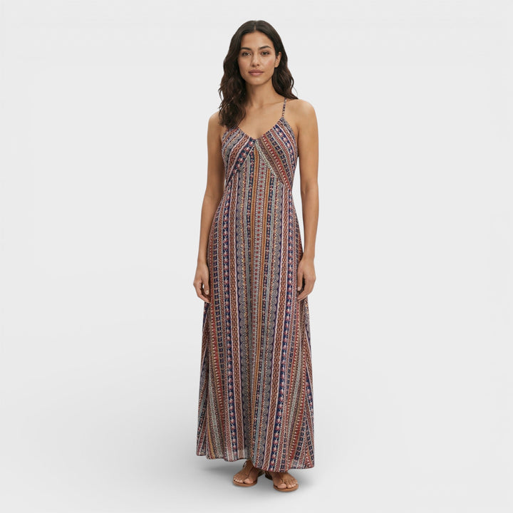 Robe Longue Boho Imprimé Ethnique
