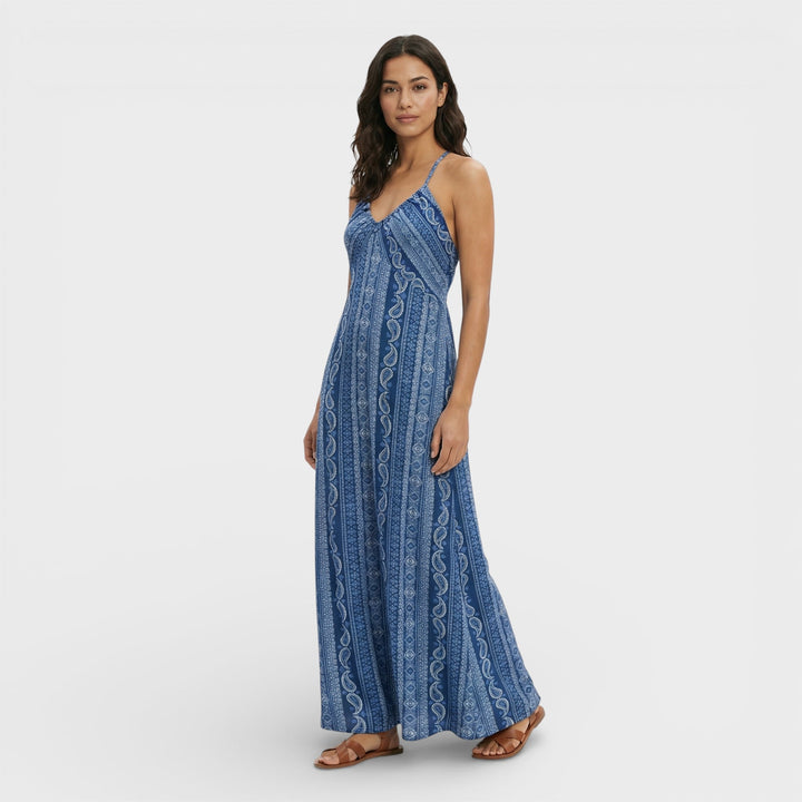 Robe Longue Boho Imprimé Ethnique