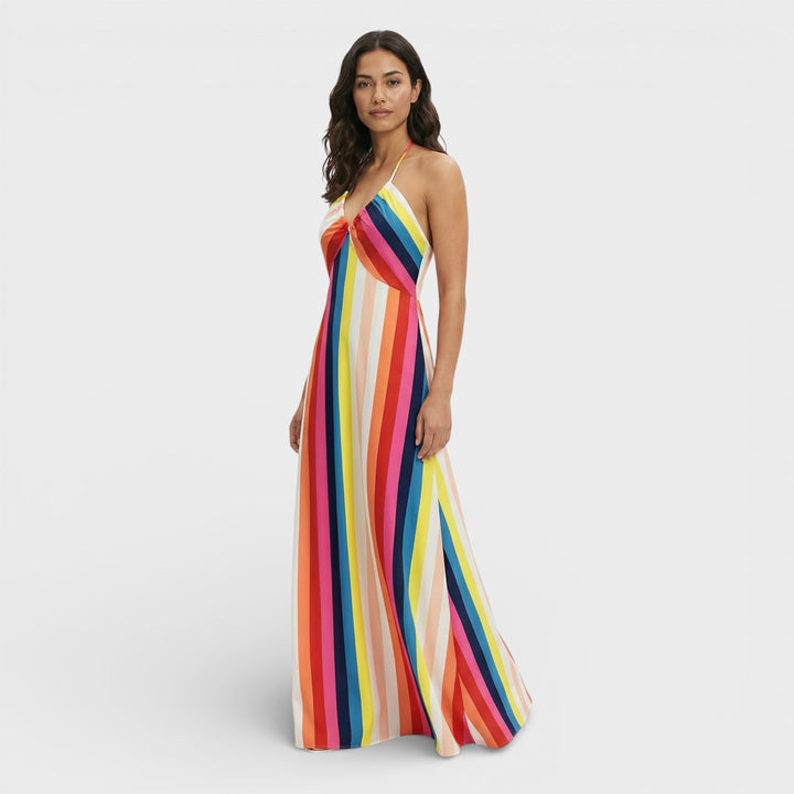 Robe Longue Boho Imprimé Ethnique
