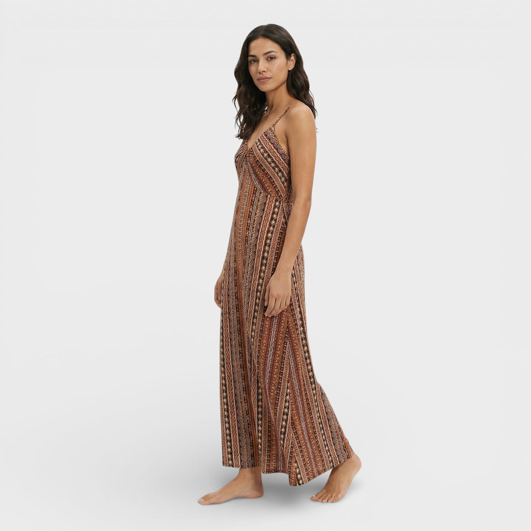 Robe Longue Boho Imprimé Ethnique