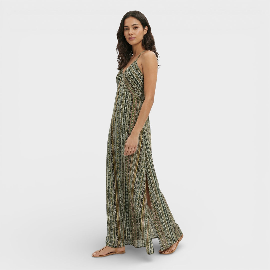 Robe Longue Boho Imprimé Ethnique