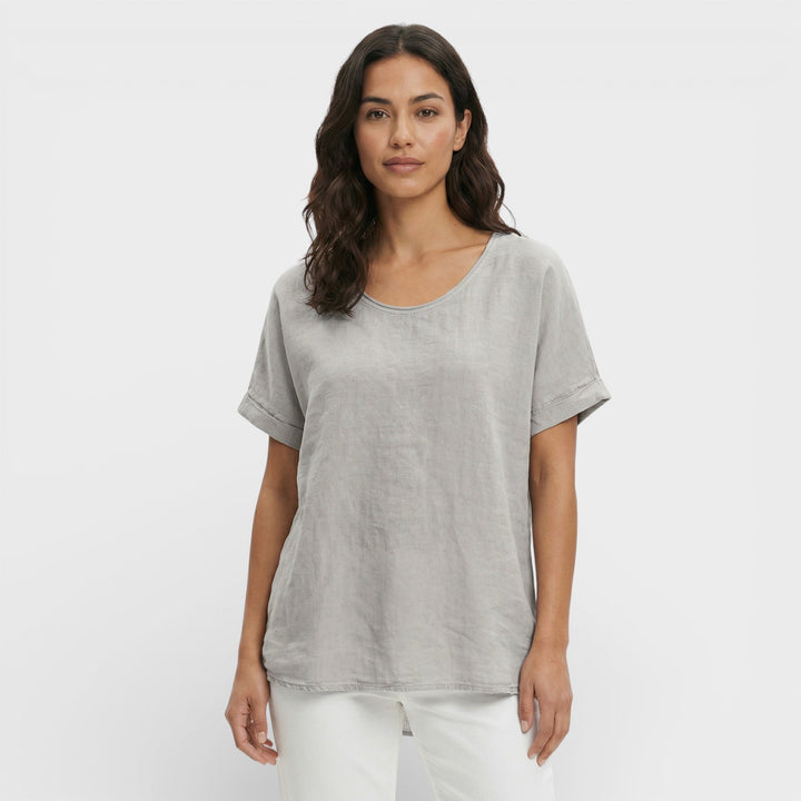 T-shirt Ample Décolleté V Femme