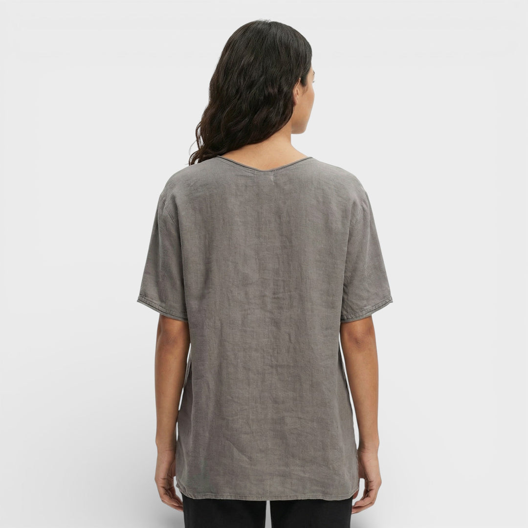 T-shirt Ample Décolleté V Femme