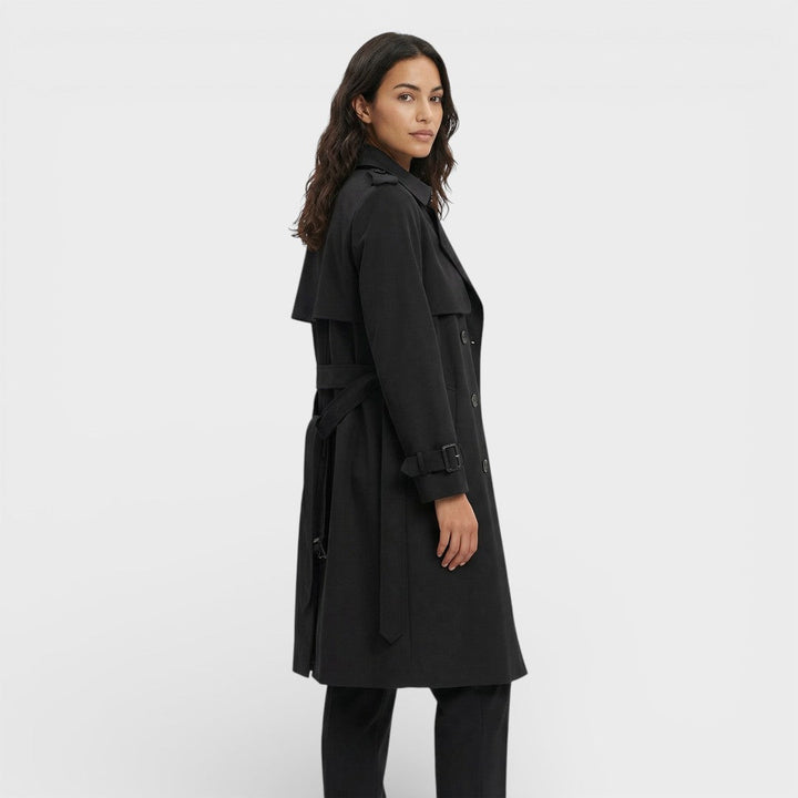 Trench Long Ample Femme