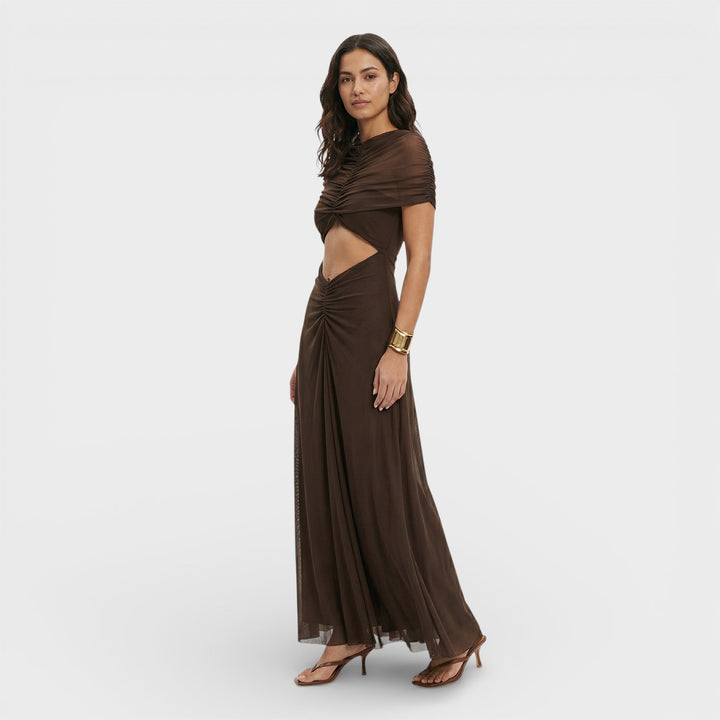 Robe Longue Ajustée Soirée Femme