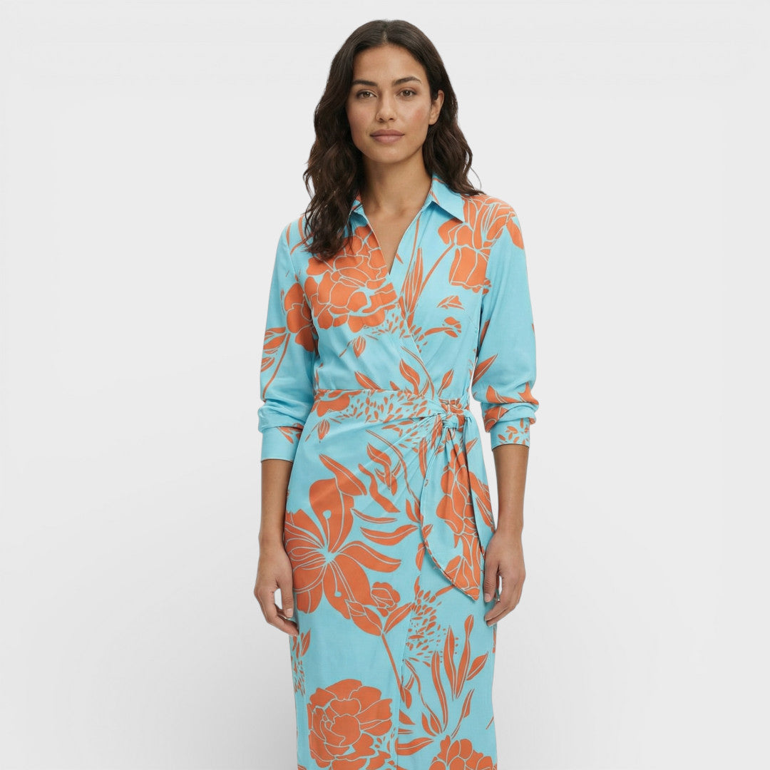 Robe Maxi Croisée Colorée