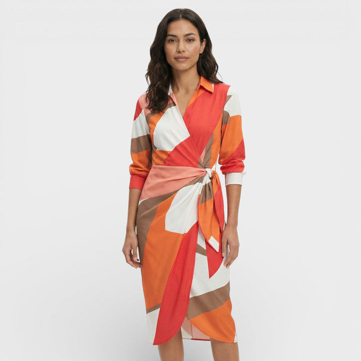 Robe Maxi Croisée Colorée