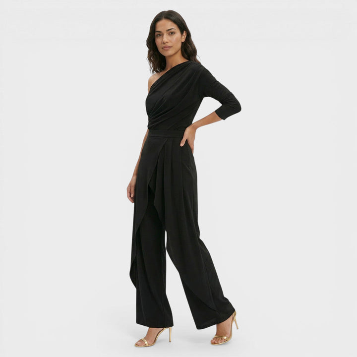 Combinaison Femme Une Épaule Jambe Large