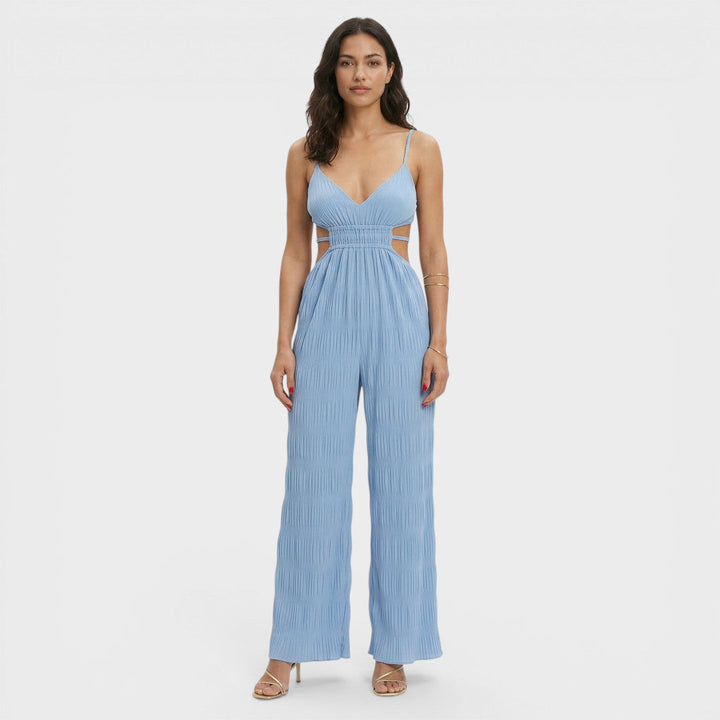 Combinaison Femme Dos Ouvert Jambe Large