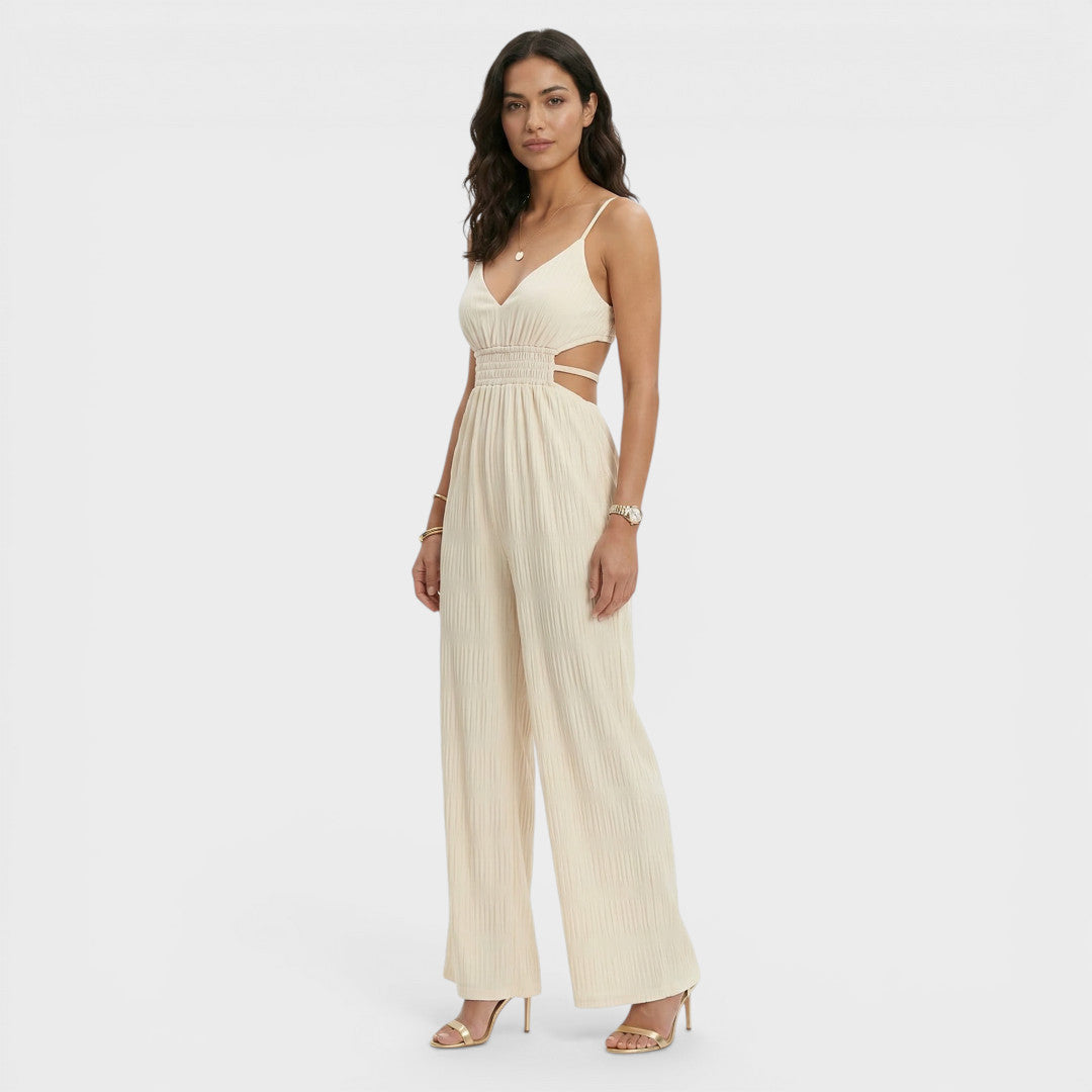 Combinaison Femme Dos Ouvert Jambe Large