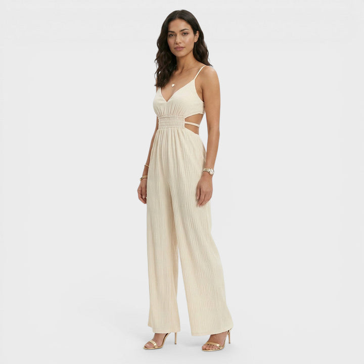 Combinaison Femme Dos Ouvert Jambe Large