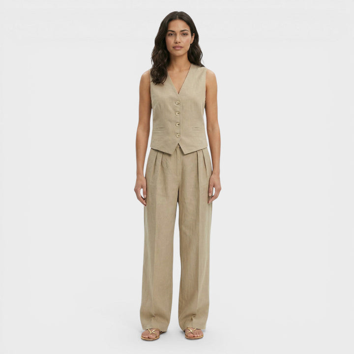 Ensemble Femme Gilet Bureau Pantalon