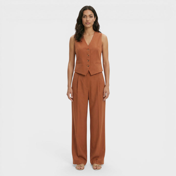 Ensemble Femme Gilet Bureau Pantalon