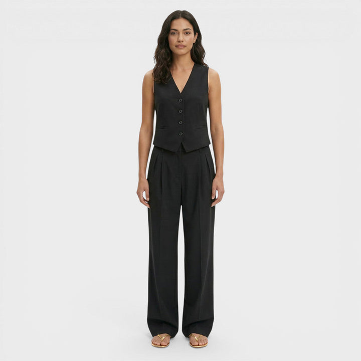 Ensemble Femme Gilet Bureau Pantalon