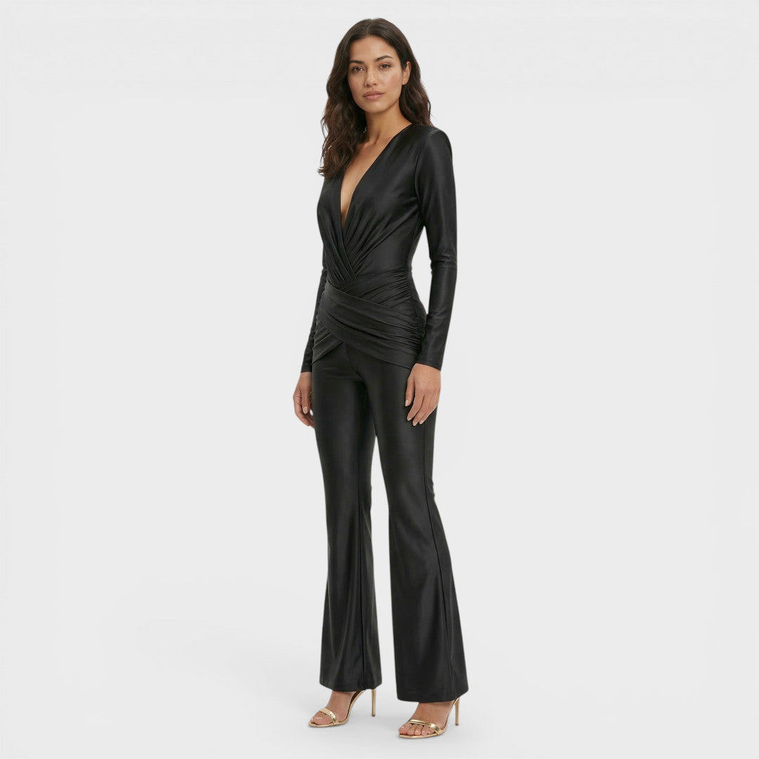 Combinaison Longue Femme Décolleté V