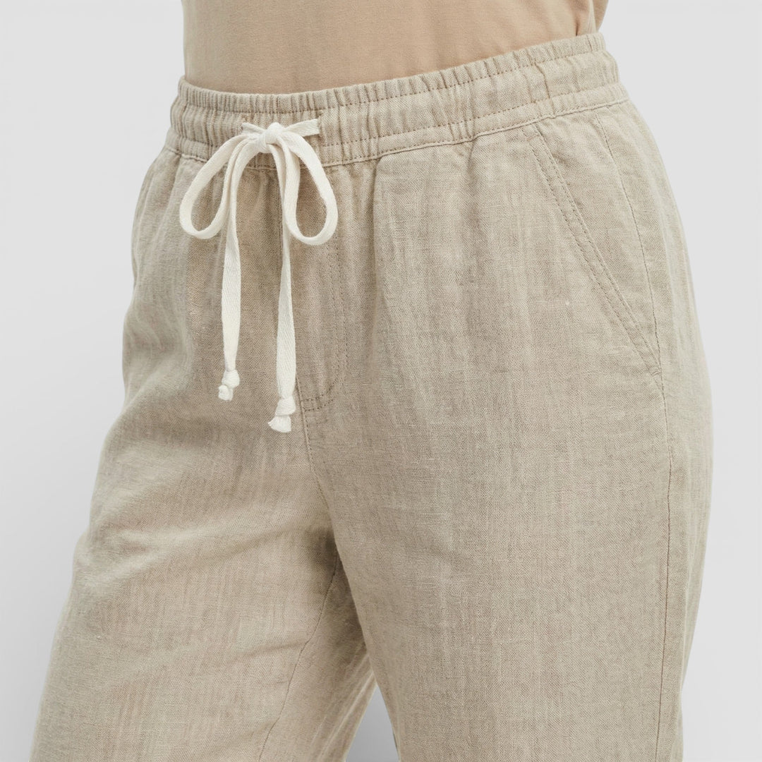 Pantalon Ample Taille Élastique Femme