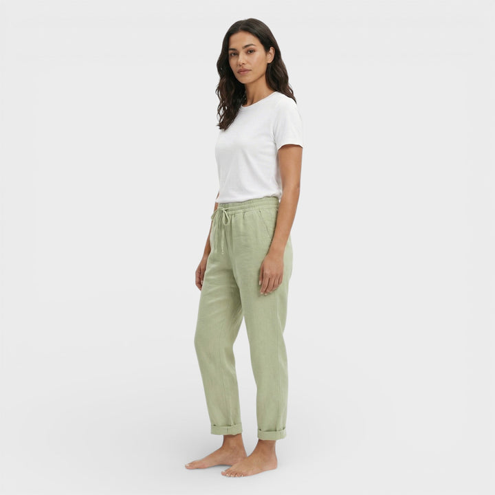Pantalon Confortable Taille Élastique Femme