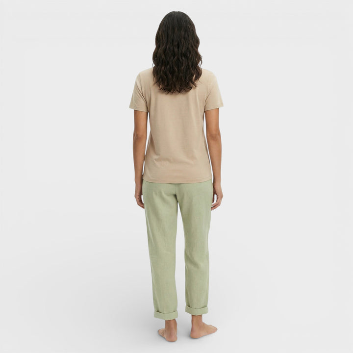 Pantalon Confortable Taille Élastique Femme