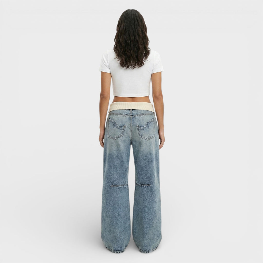 Jean Baggy Wide Leg Femme