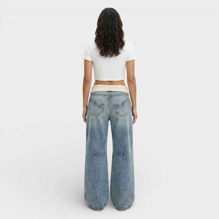 Jean Baggy Wide Leg Femme